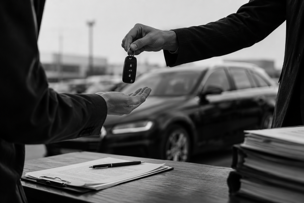 Nuo paslėpto gedimo iki sutarties nutraukimo: naudotų automobilių sandorių rizikos verslui